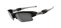 Oakley Transition Flak Jacket XLJ Grey Smke / Clear Black Iridium