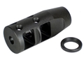 JP Tactical Compensator 1/2-28 TPI .750 OD .281 Exit Matte Black