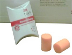 3M Tekk Protection Disposable Classic Earplugs Case of 200