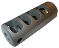 A-Zone Gear CNC 4 Chamber 6 Port .685x40 Bull Barrel Compensator