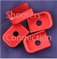 Double Tap Aluminum Base Pad - Red