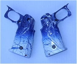 Advanced Performance Painted Grip Blue/White