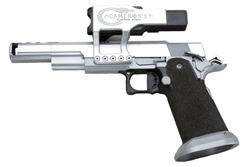 Cameron's Custom Guns Tru Sight 90 Degree C-More Mount, Silver, Logo