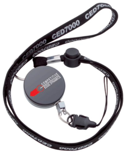 CED 7000 Timer Retractable Lanyard