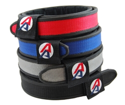 Double Alpha Competition Belt -Silver/Gray