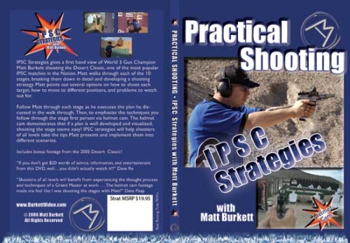 Burkett's IPSC Strategies DVD