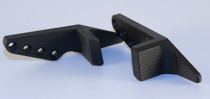 GoGun Racer's Cut Gas Pedal Black Finish