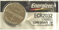 Energizer CR2032 Lithium 3 volt Battery **Can not ship AIR