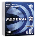Federal Small Pistol Primers *In store Pick Up Only