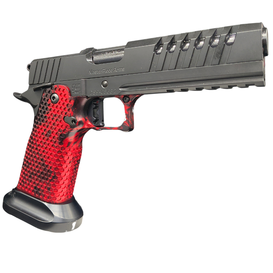 Masterpiece Arms DS9 Hybrid Comp Pistol Red Grip