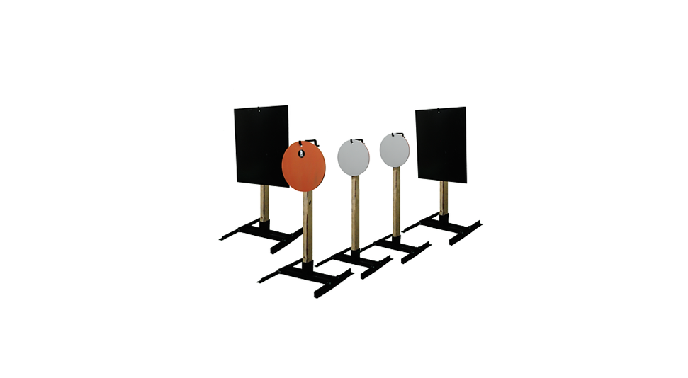 Gunfighter Targets Steel Challenge SR500 "Showdown" Stage