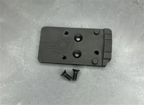 BNB Machine CZ Shadow 2 Optic Ready Plate RMR Footprint